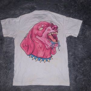 Salem t-shirt cool art in back